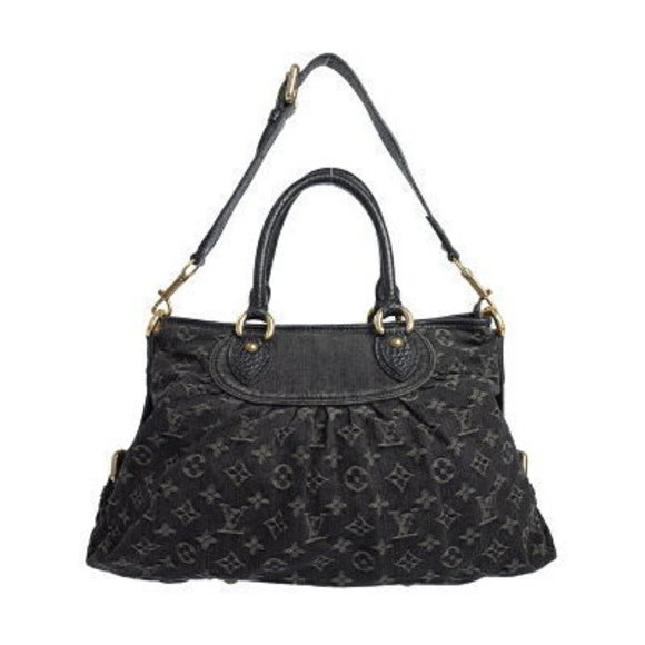 Louis Vuitton Monogram Denim Neo Cabby MM Bag - Picture 1 of 8